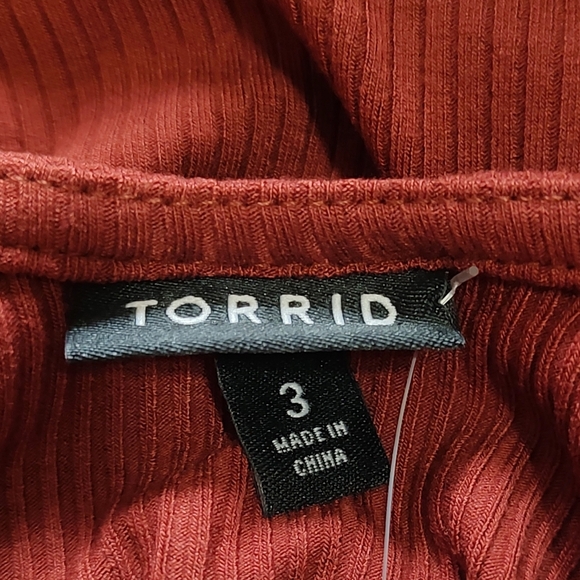 Torrid Copper/Rust Sleeveless Tank Top Size 3X - Picture 6 of 6